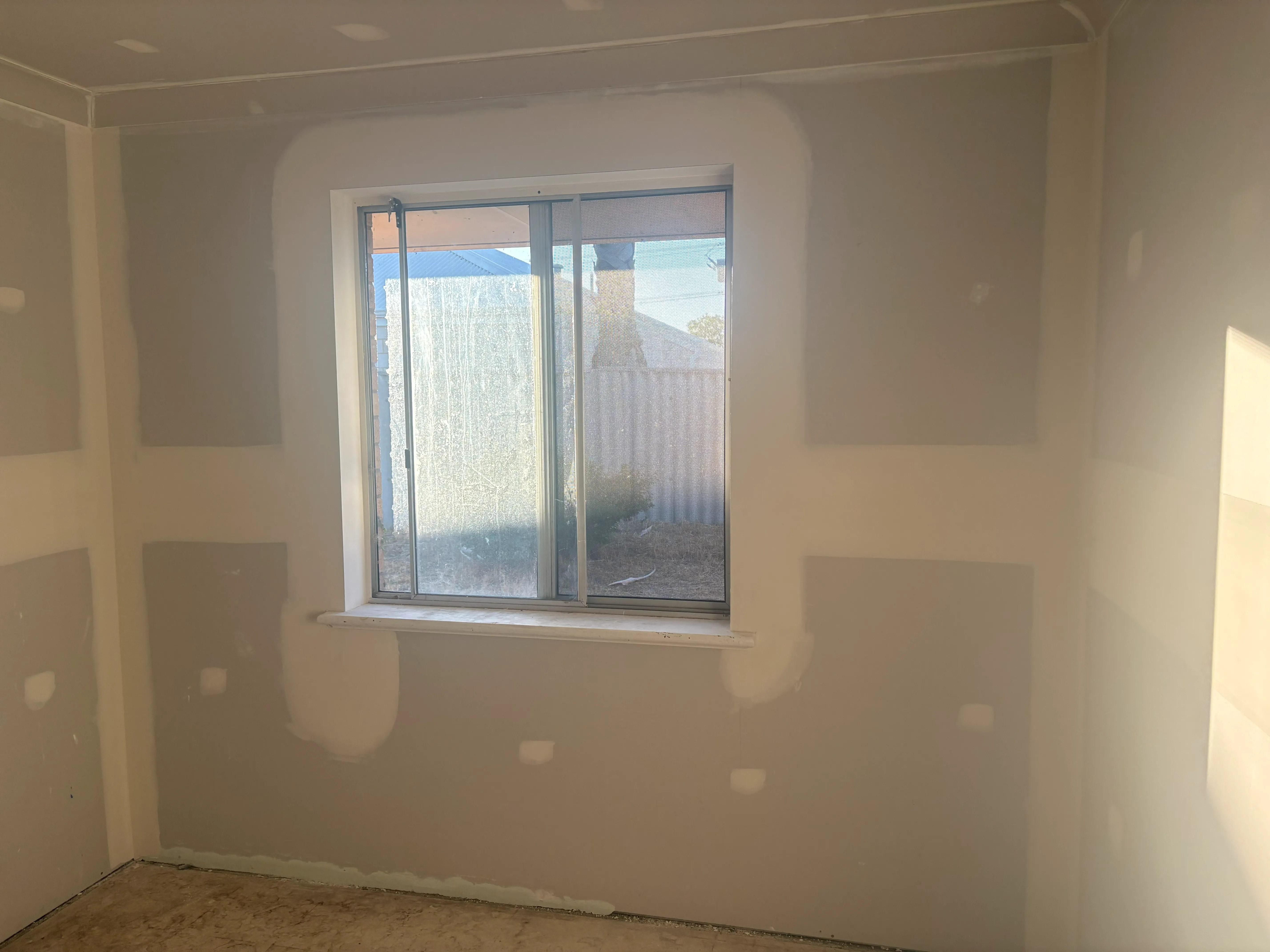 Wall and ceiling repair process